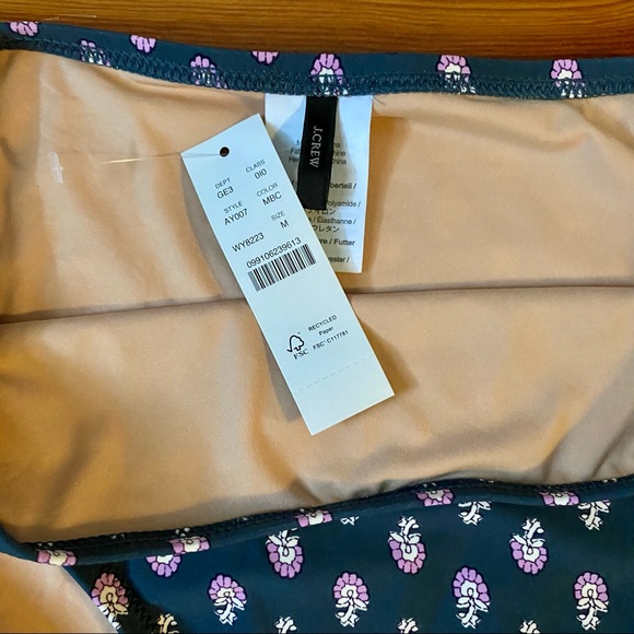 J.Crew High-Waisted Swim Bikini Bottom - Picture 2 of 6